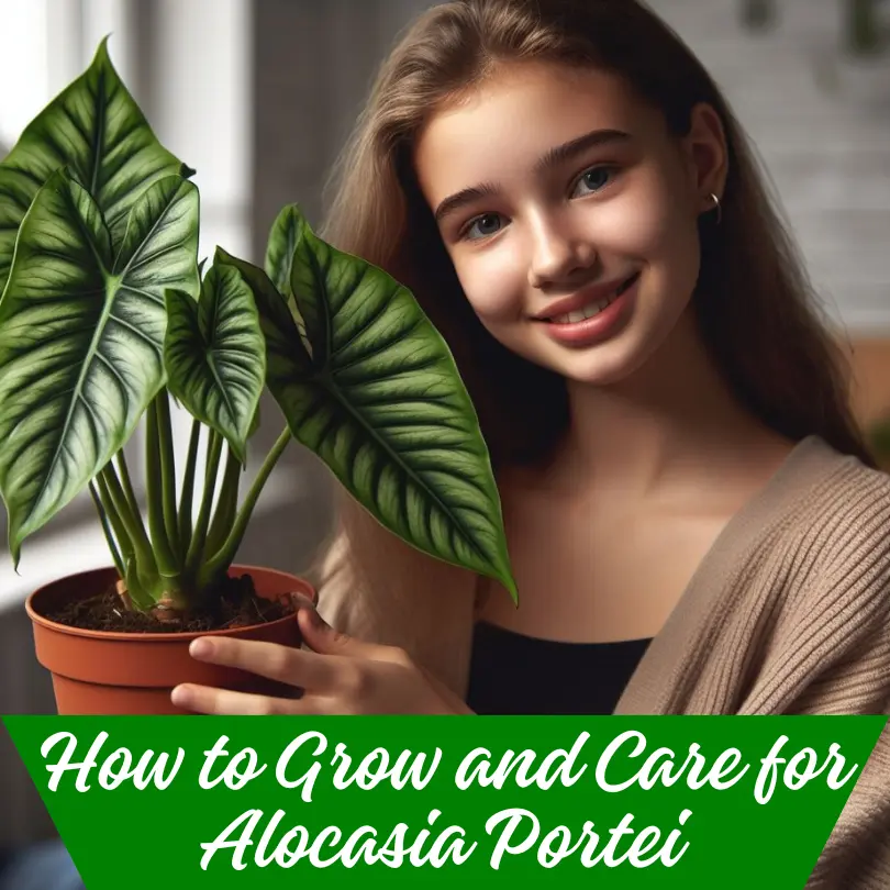 How to Grow and Care for Alocasia Portei